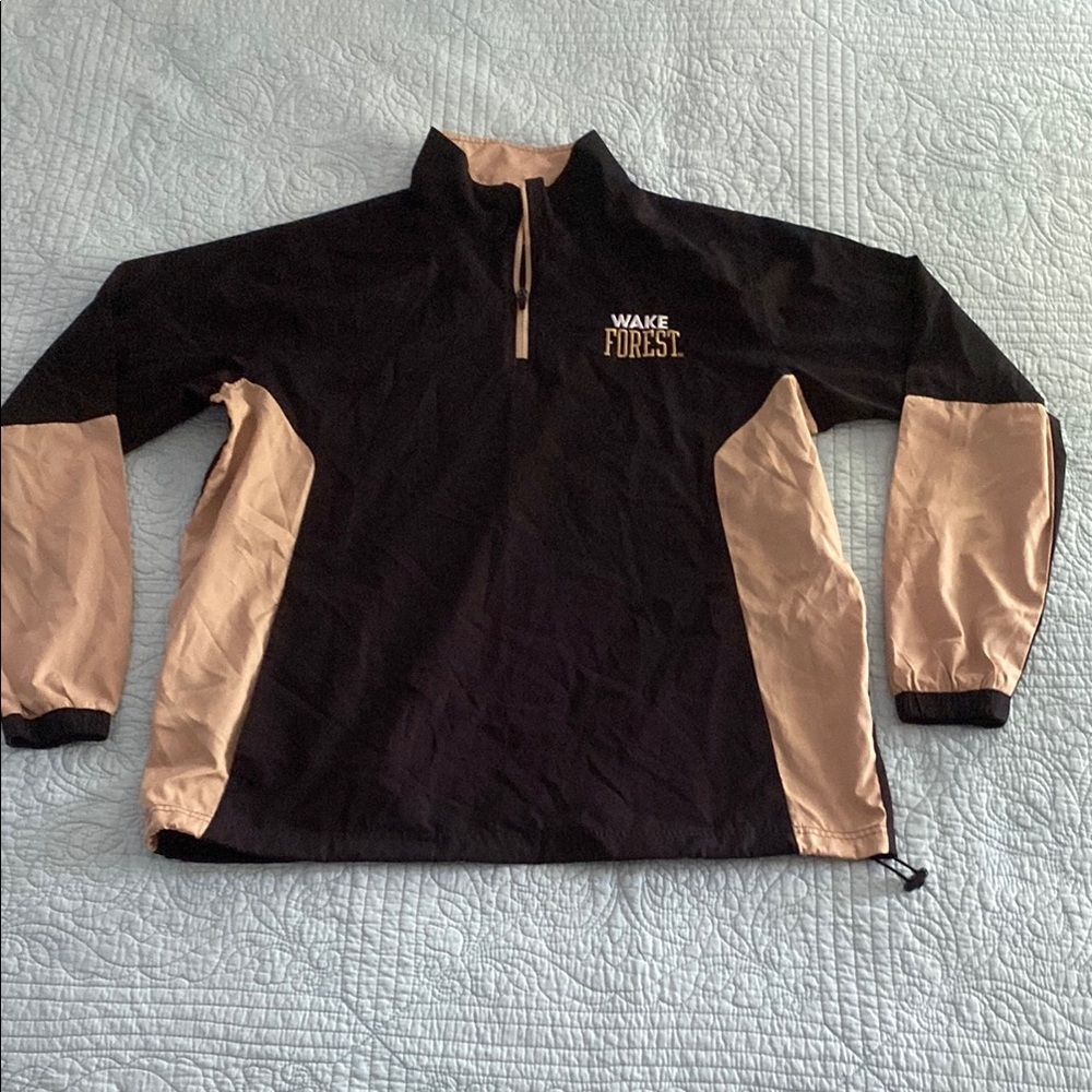 Wake Forest Quarter Zip Windbreaker